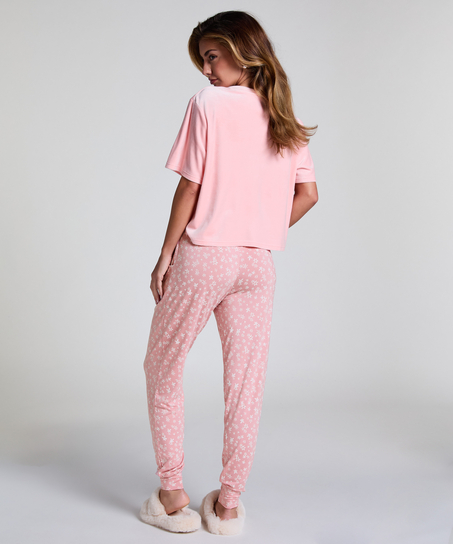 Jersey Pyjama Pants, Pink