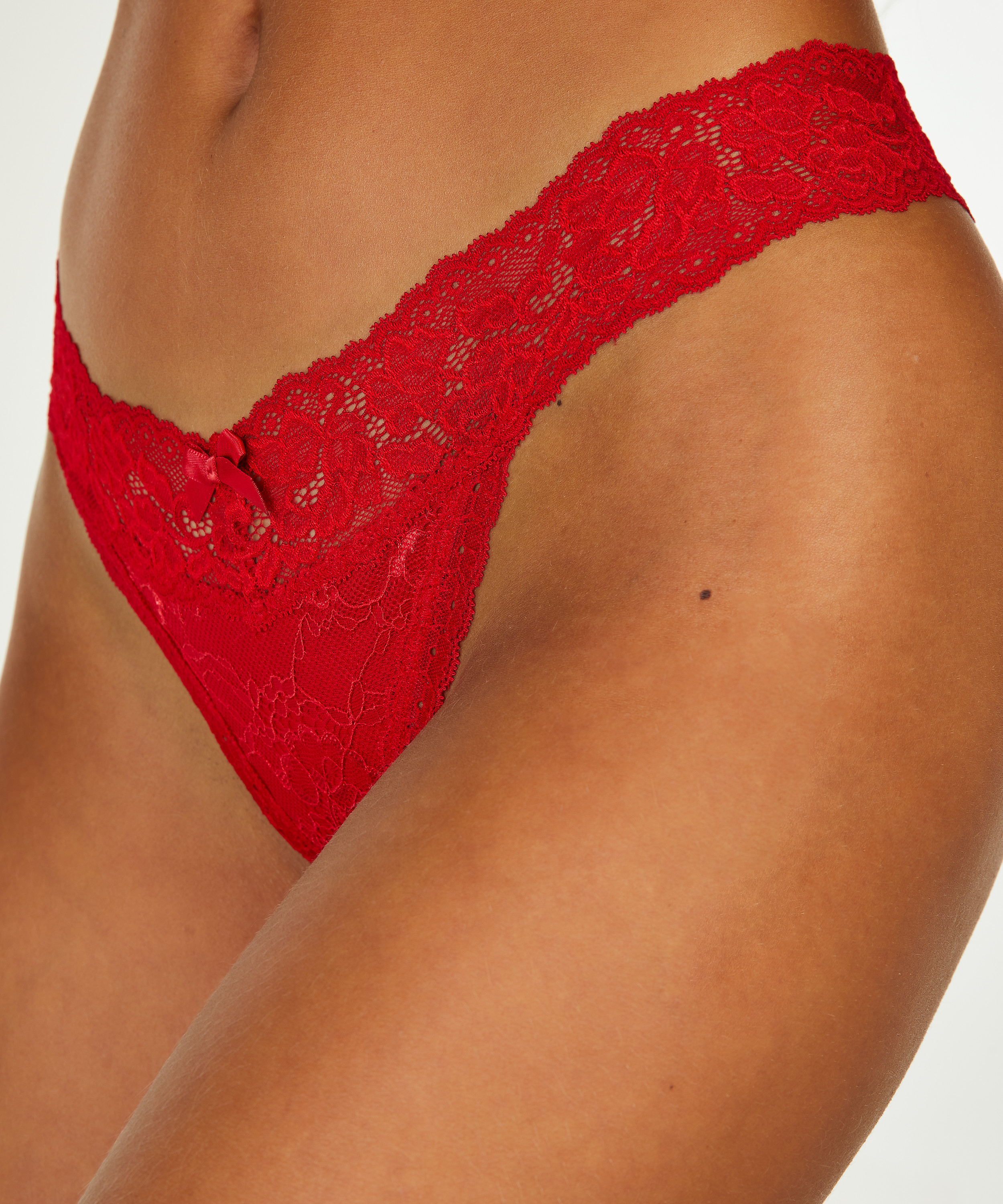 Madison Extra Low Thong, Red, main