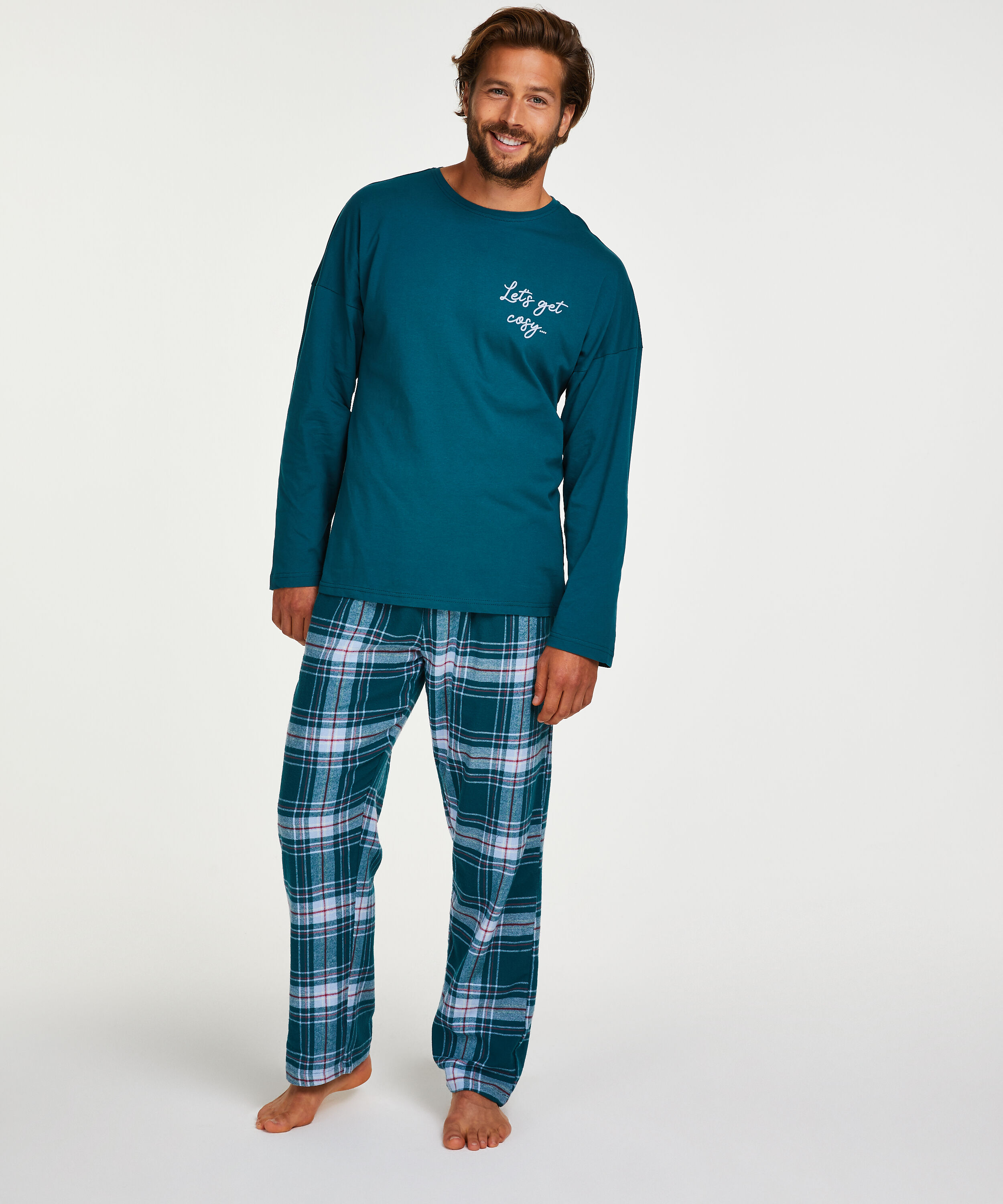 Men's pyjama set, Blue