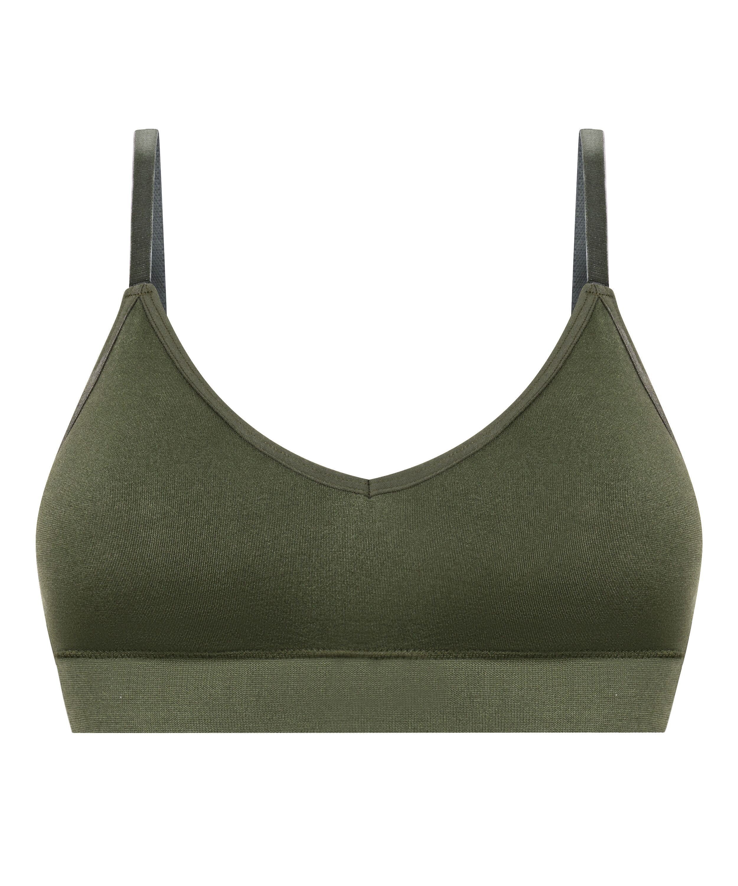 Dide Triangle Bralette, Green