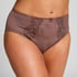 Diva High Knickers, Brown