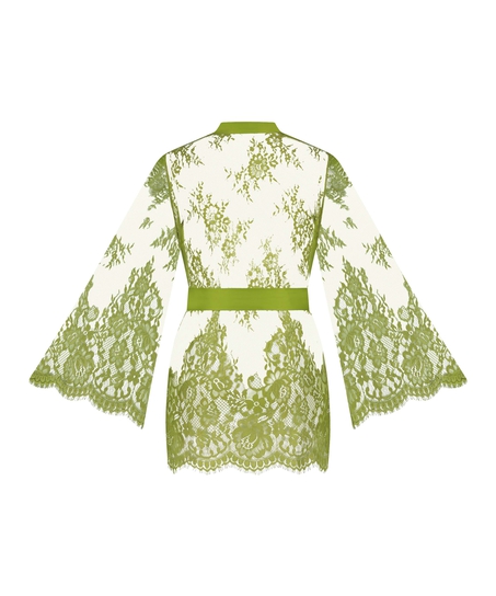 Isabelle Lace Kimono, Green