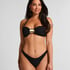 Cabo Bandeau Bikini Top, Black