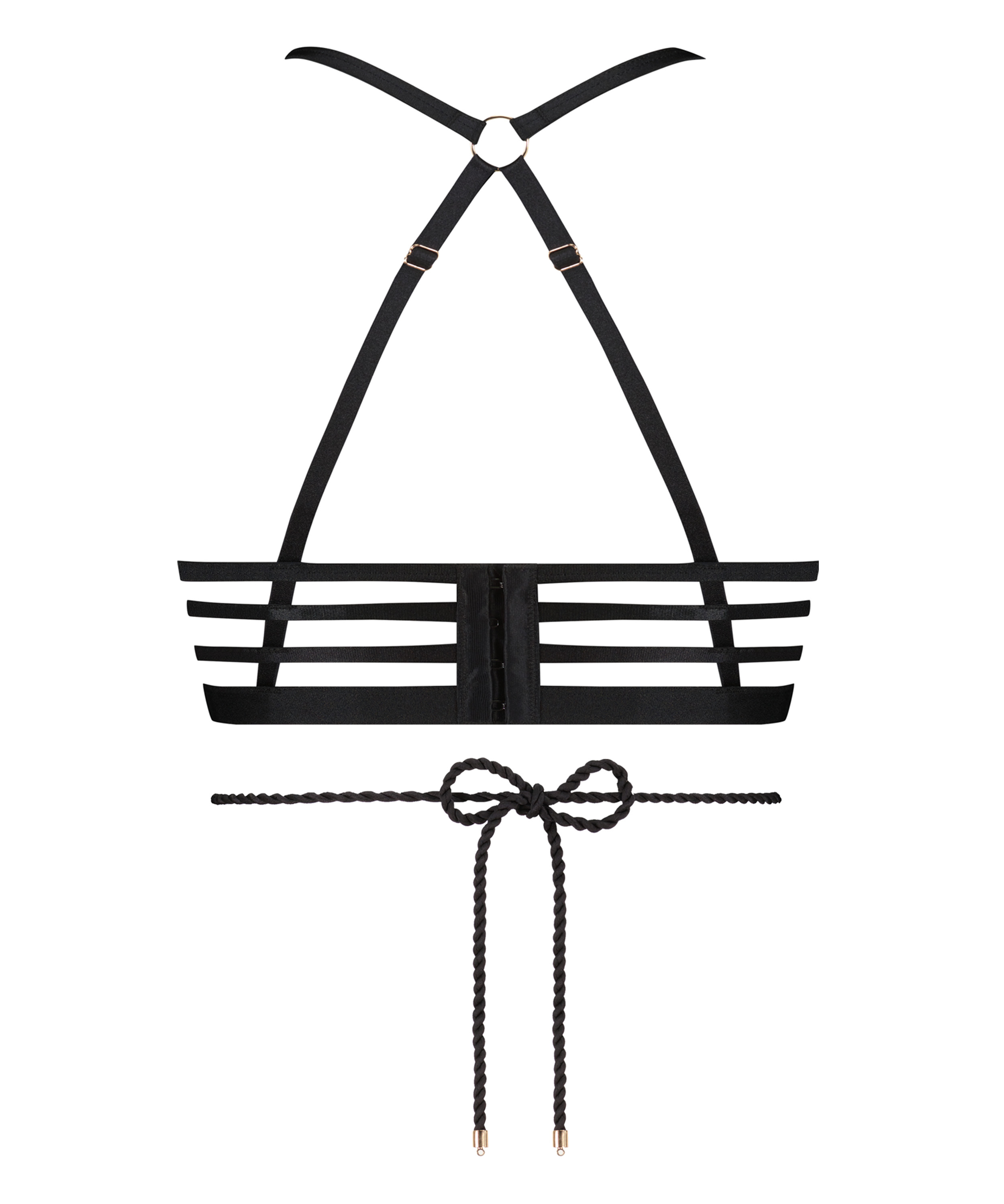 Bellini Padded Underwired Bra, Black, main