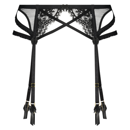 Raven suspenders, Black