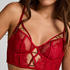 Noeki Non-Padded Underwired Bra, Red
