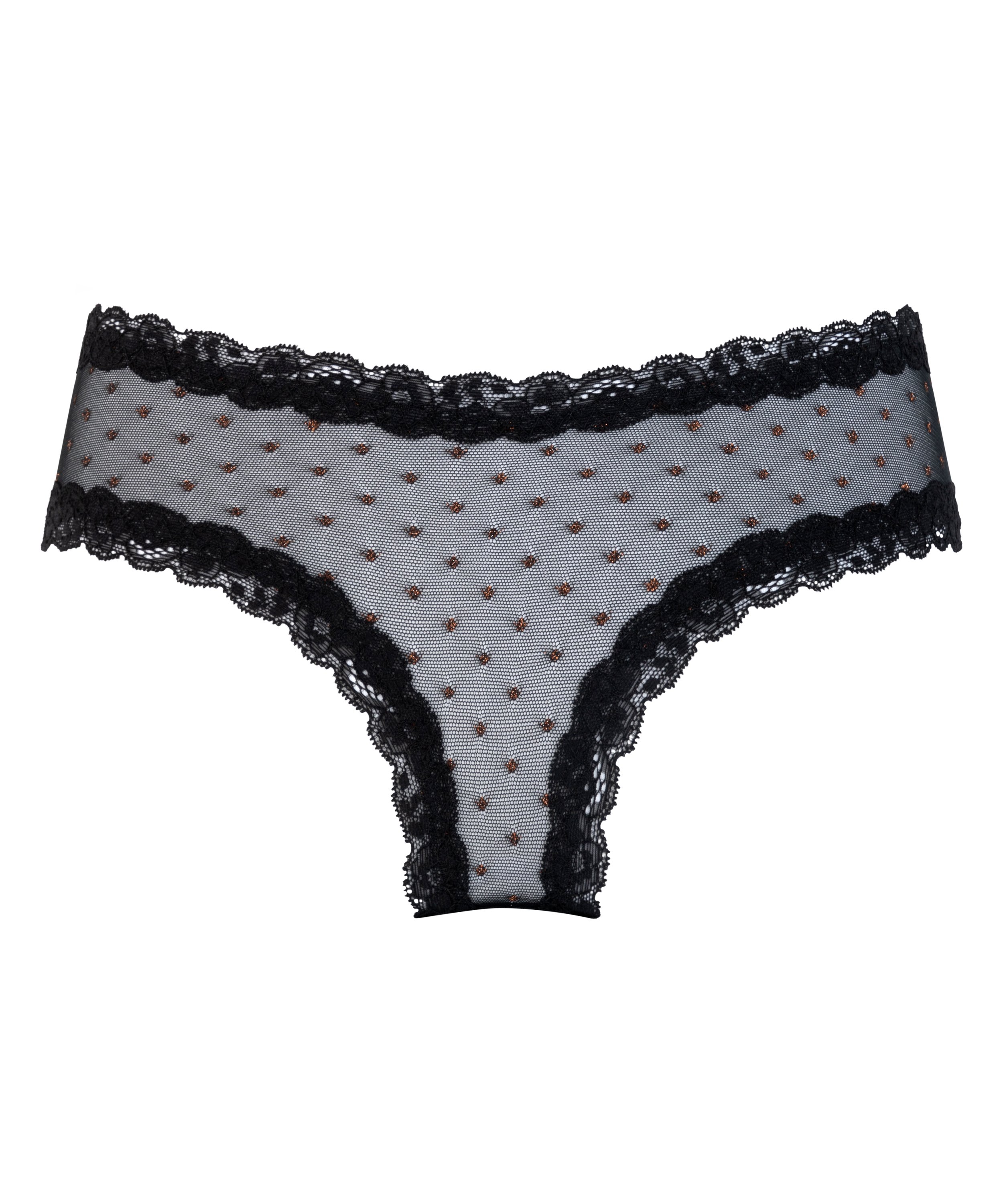 V-shape Mesh Brazilian, Black, main