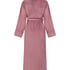 Soft Fleece Bathrobe, Purple
