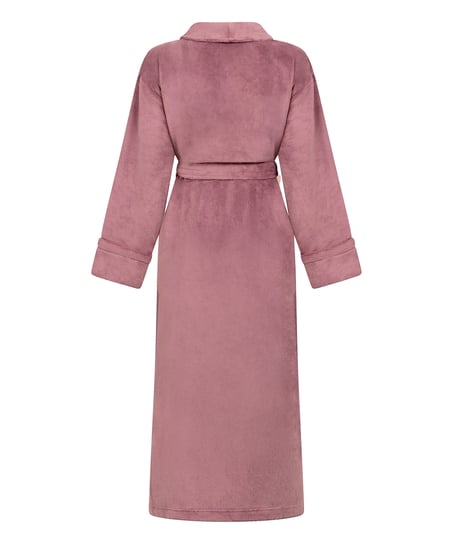 Soft Fleece Bathrobe, Purple