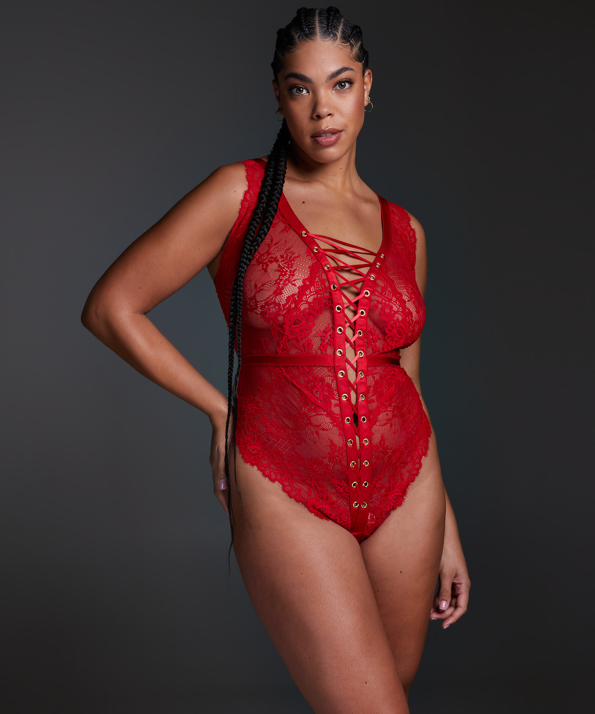 Private Taylor Body Curvy, Red, main