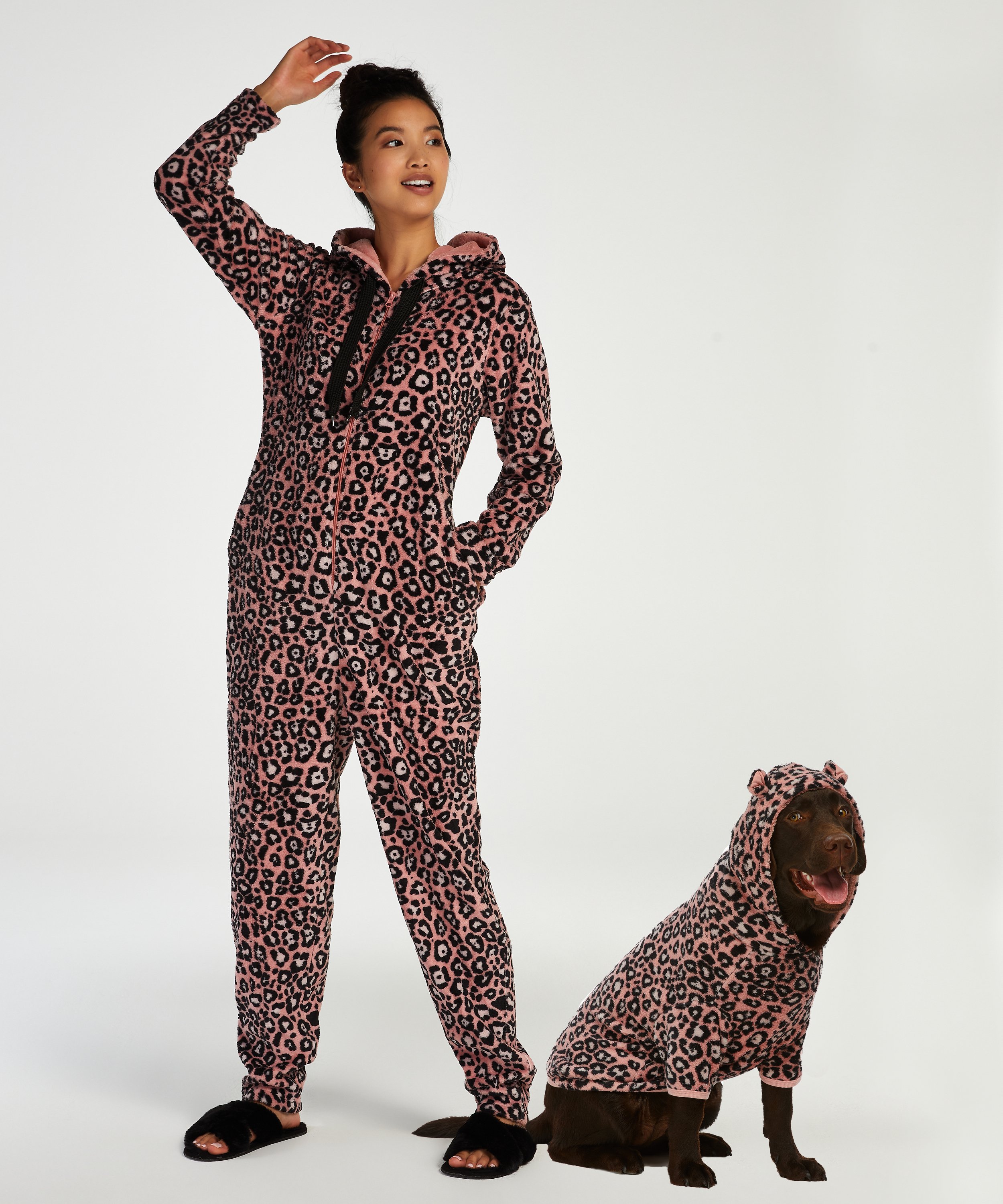 Leopard Onesie, Pink, main