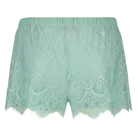 Lace Shorts, Blue
