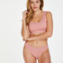 Seamless high leg brazilian, Pink