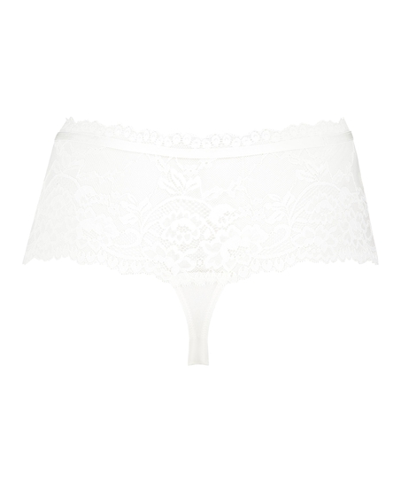 Alda boxer thong, White