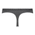 Cotton thong, Grey