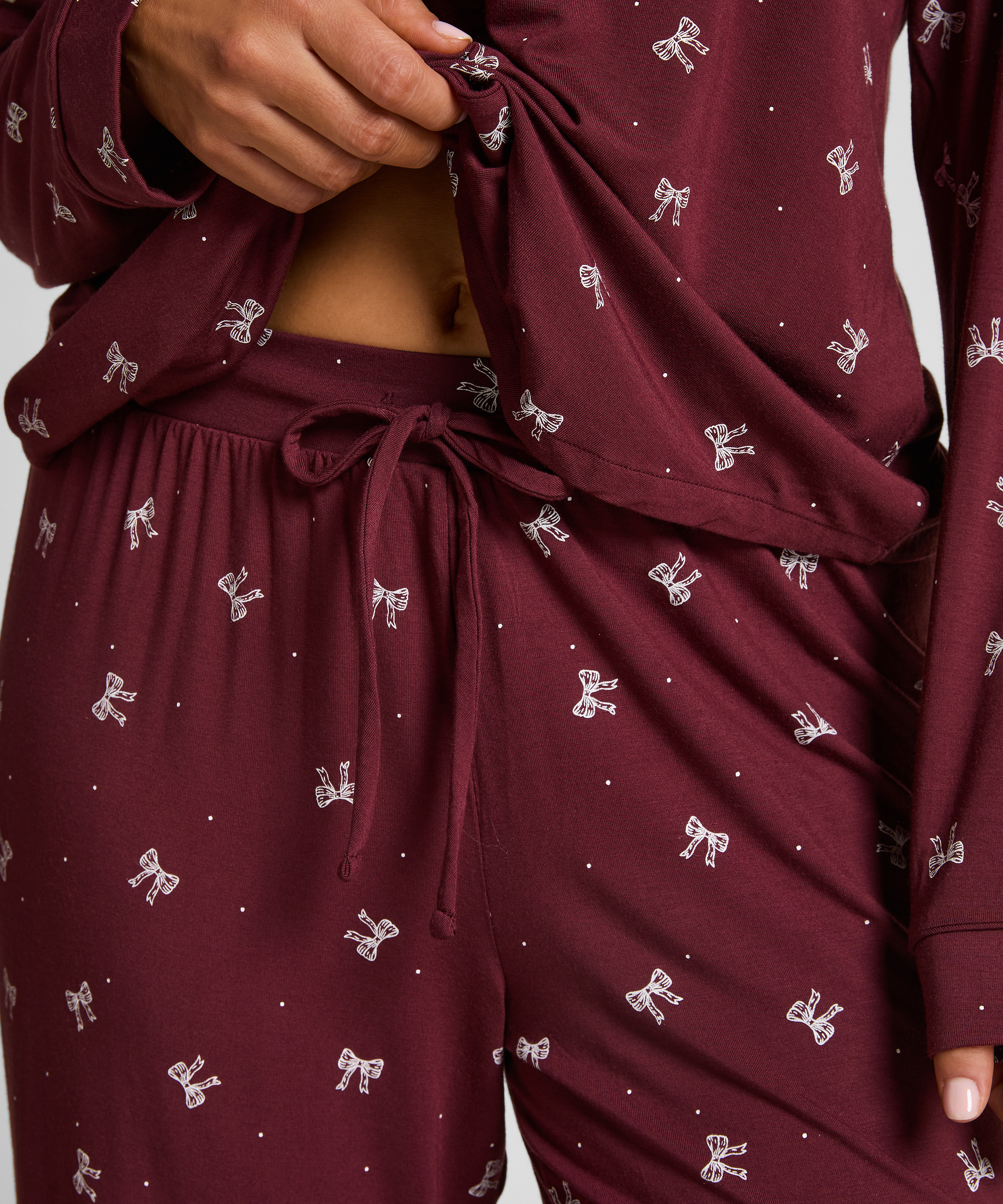 Essential Jersey Pants, Red, main