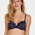 Rose Non-Padded Underwired Bra, Blue