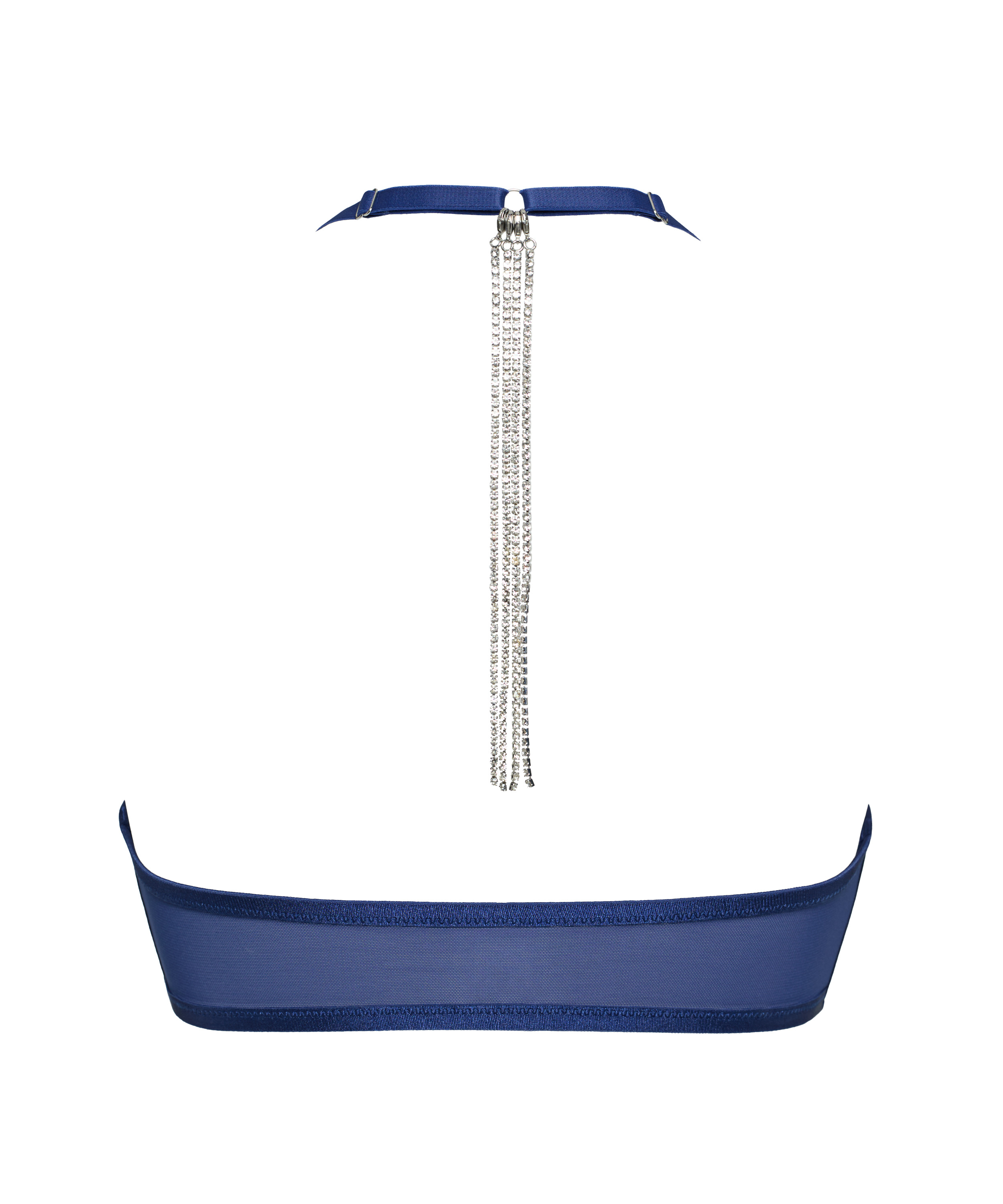 Mabel Non-Padded Underwired Bra, Blue, main