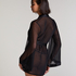 Maxime Tulle Kimono, Black