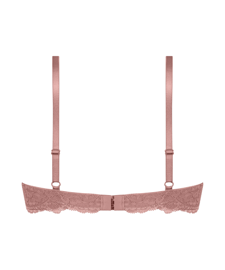 Marine Padded Underwired Push-Up Bra, Pink