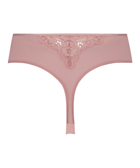 Zara High Thong, Pink