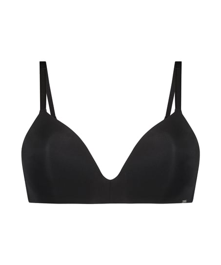 Mona Padded Non-wired Bra, Black