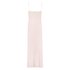 Long slip dress Modal lace, Pink