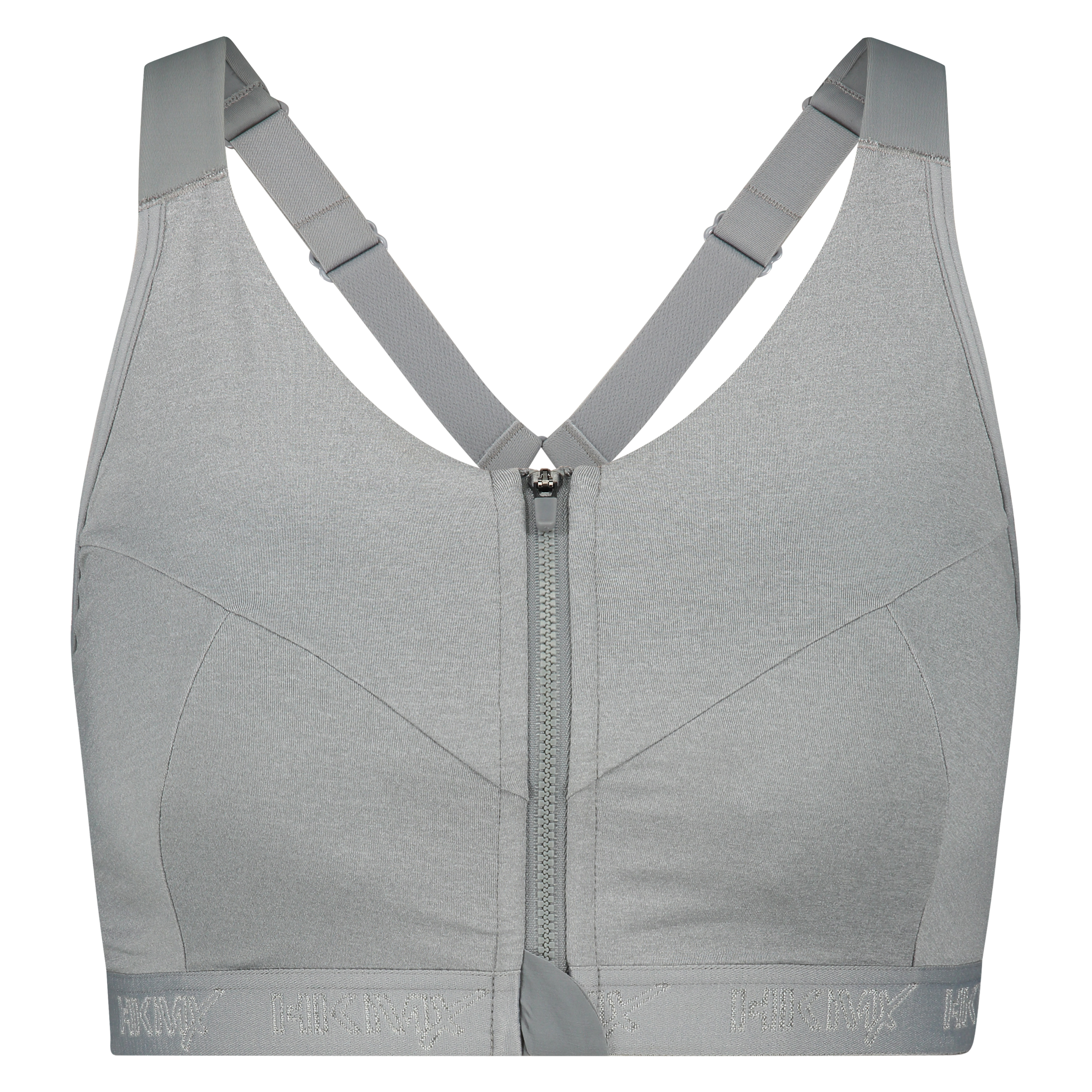 HKMX Sports bra The Pro Level 3, Grey, main
