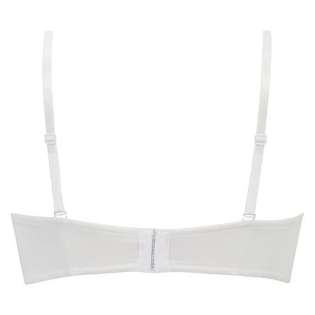 Padded Underwired Strapless Maximizer Bra, White
