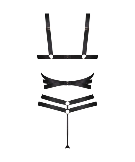 Private Jesse body with open crotch, Black