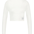 Crop top Lia HKM x NA-KD, White
