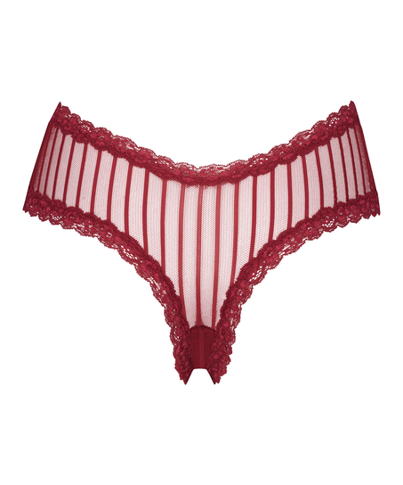 V-shape Mesh Brazilian, Red