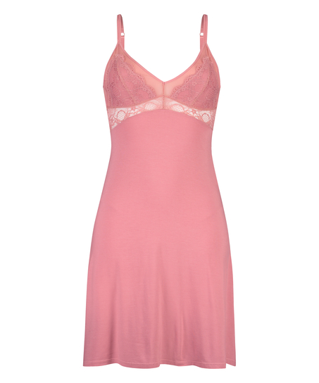 Coco jersey slip dress, Pink