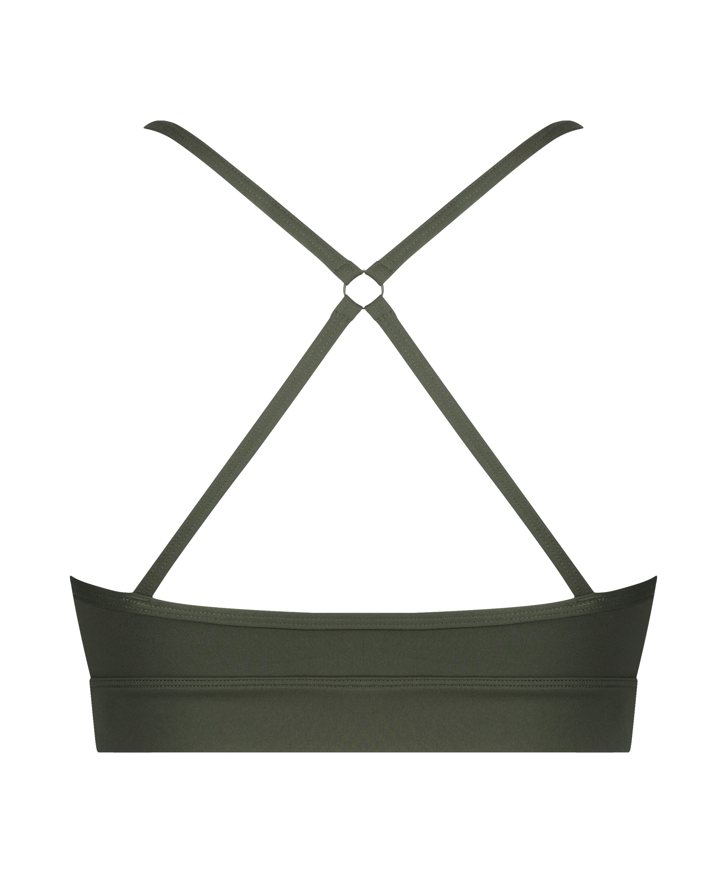 HKMX The Nadi sports bra level 1, Green, main