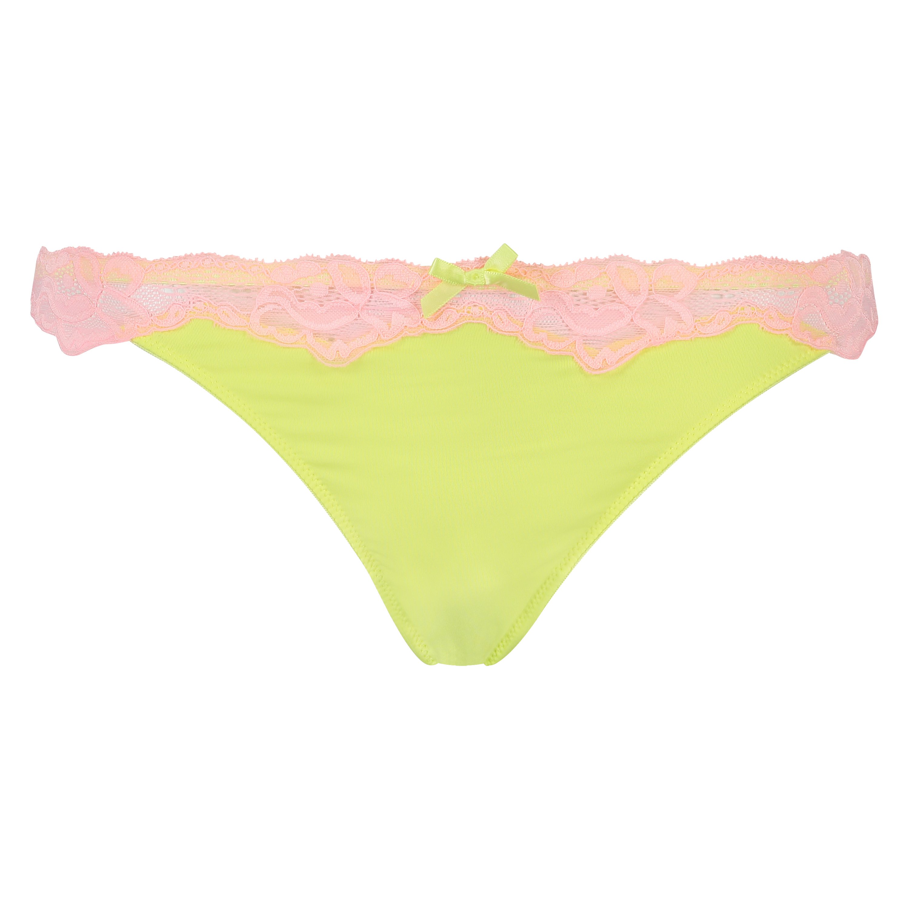 Secret Lace Thong, Yellow, main