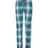 Twill Check Pyjama Pants, Blue