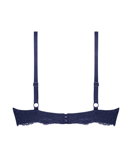 Marine Padded Underwired Bra, Blue