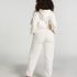 Fleece Onesie, White