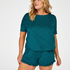 Short pyjama set, Green