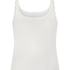 Pointelle Singlet, White