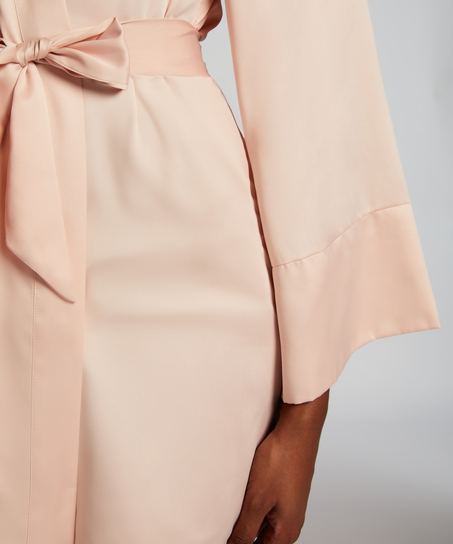 Satin Kimono, Pink