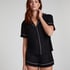 Essential Jersey Short-Sleeved Jacket, Black