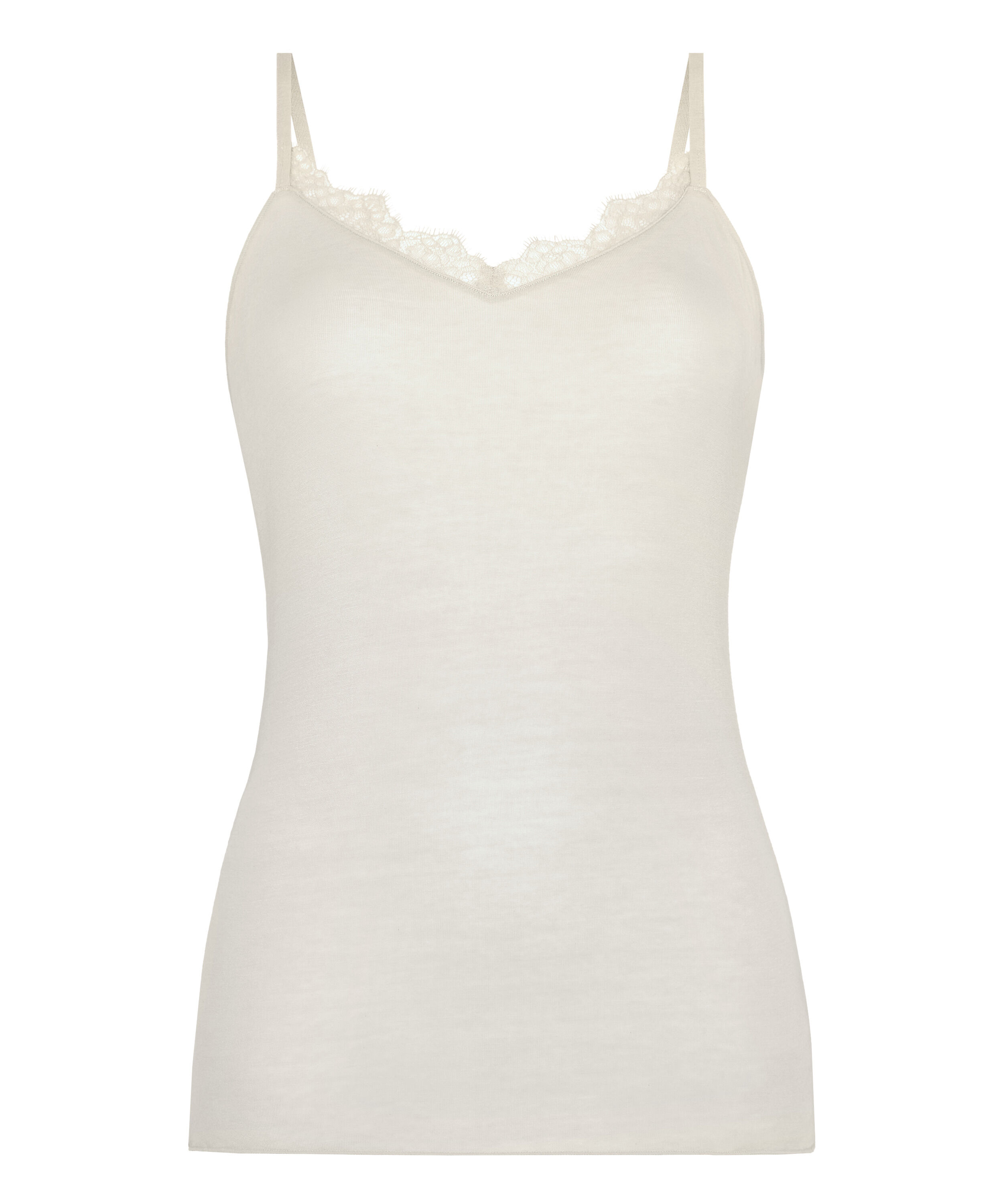 super soft Lace V-Neck cami with Cashmere