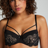 Mavis Padded Underwired Bra, Black
