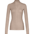super soft Turtleneck shirt with Cashmere, Brown