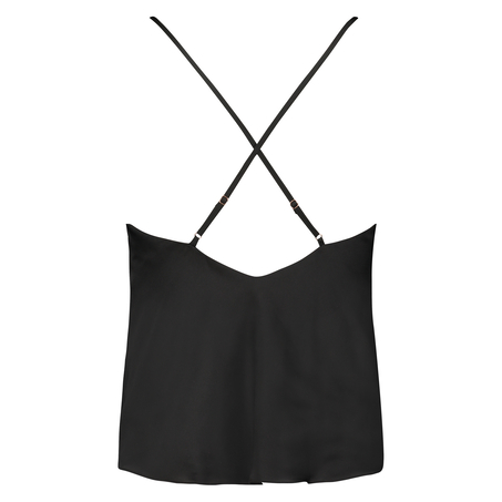 Satin Cami, Black