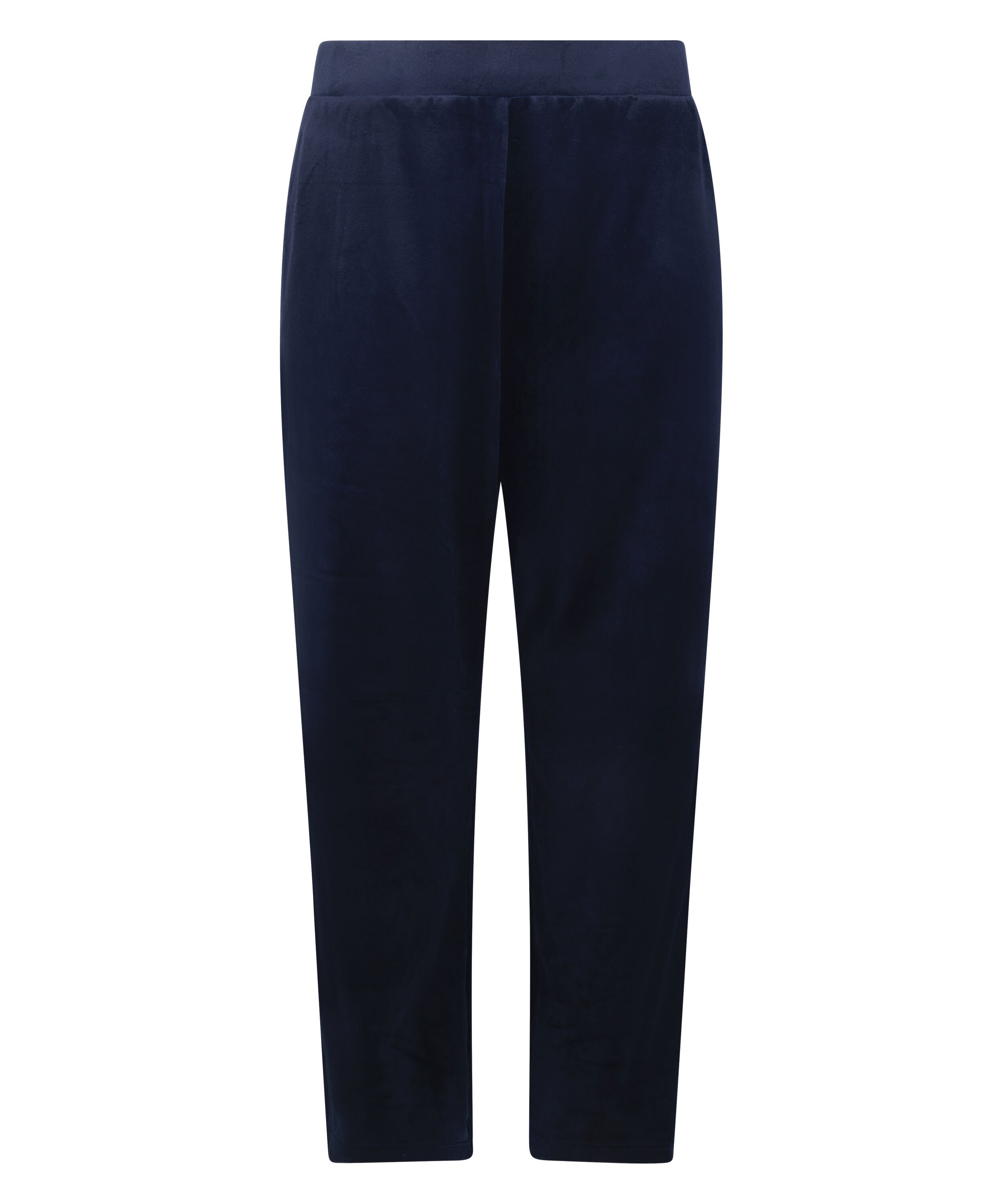 Velours Pyjama Pants, Blue