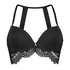 Grace Padded Longline Underwired Bra, Black