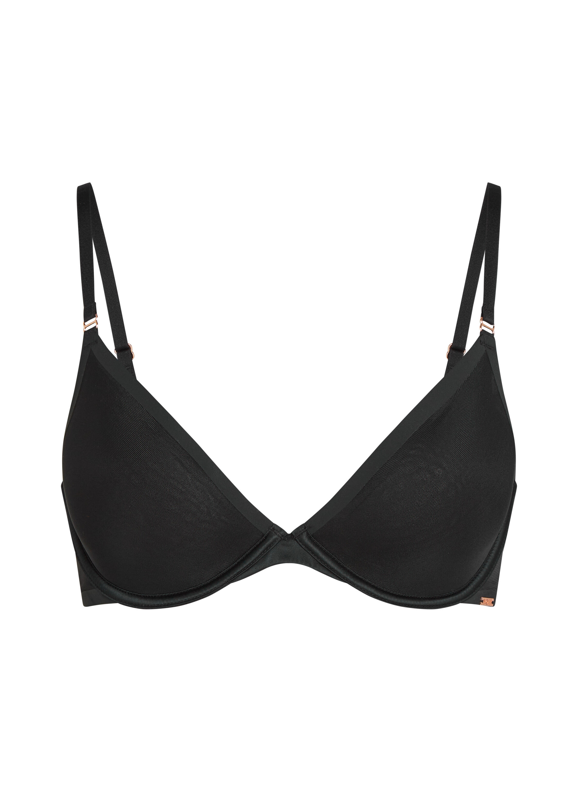 Essential Padded Underwired Bra, Black