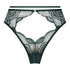 Lyra Open Crotch Brazilian, Green